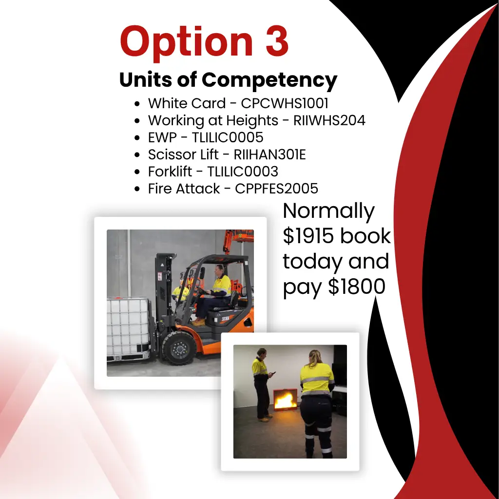 Plant & High Risk Work Ready Package 1